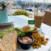 Plant based Breakfast  at Privé - Keppel Bay in Central Singapore