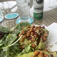 Middle Eastern Avocado on Toast w/chickpeas  at Privé - Keppel Bay in Central Singapore