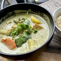 Thai green curry   at Privé - Keppel Bay in Central Singapore