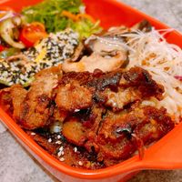 Samurai Yakinuku bowl close up shot at Prive - Clarke Quay in Central Singapore