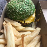 Cheezy B  at VeganBurgz in Fortitude Valley