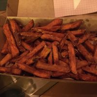 Sweet potato fries - good portion and tasty   at VeganBurgz in Fortitude Valley