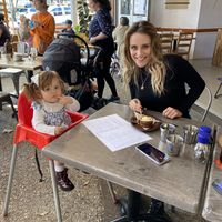 Enjoying the outdoor seating.  at Suburban West End in South Brisbane