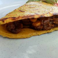 Crepe filling at Suburban West End in South Brisbane