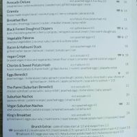 Menu changes at Suburban West End in South Brisbane