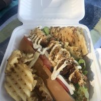 Feather free chicken Sub  at Suburban West End in South Brisbane