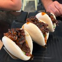 Bao buns at Copper Branch in Edmonton