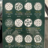 Menu  at Verde Rucola in Cordoba