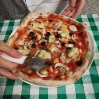 4 saisons pizza at Verde Rucola in Cordoba