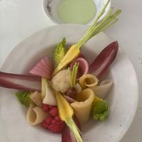 Verduras crujientes  at Vegani in Sevilla