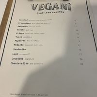   at Vegani in Sevilla
