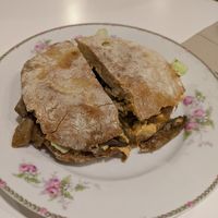 Mollete at Vegani in Sevilla