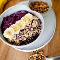 Açai Bowl w/ Vegan Protein (optional) at Namah Bistro in Belo Horizonte