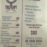 Horario de atención 9am a 6pm todos los días at Prasadam in Mexico City