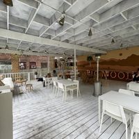 Outside seating  at Big Mood in Buffalo