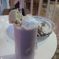 Strawberry shortcake milkshake at Big Mood in Buffalo