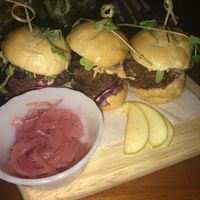 Tasty spicy meal with jack frouit. at Big Mood in Buffalo