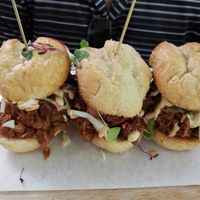BBQ sliders at Big Mood in Buffalo
