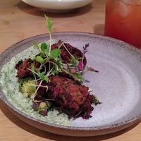 Food at Yerba in Amsterdam