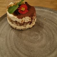 Pumpkin tiramisu at Yerba in Amsterdam