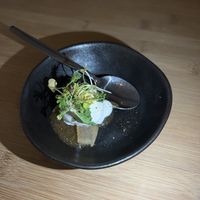Gift from the chef, vegan  at Yerba in Amsterdam