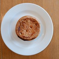 BBQ Jack pie at Wild Kiwi Pies in Valby