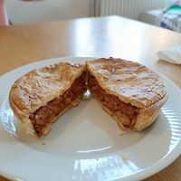 BBQ Jack pie at Wild Kiwi Pies in Valby