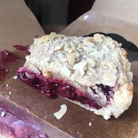 Semi eaten Bakewell tart  at Bang Bang in Siem Reap