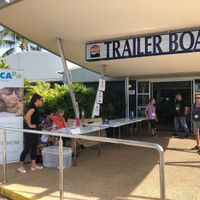 RSPCA dogs breakfast. Darwin Trailor boat club, march 2019 at Darwin Trailer Boat Club in Fannie Bay