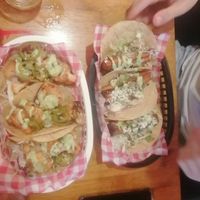 Cauliflower and sweet potato corn tacos at Hot Tamale in Darwin