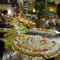 buffet at Huong Thien Buffet Chay in Hanoi