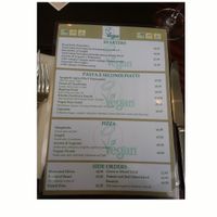 Vegan Menu  at Trattoria Italiana in Bexhill