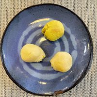 Vegan cheese bread at Vida Bistro in Rio De Janeiro