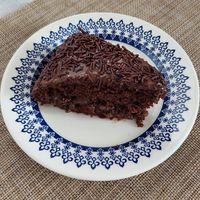 Bolo integral de brigadeiro at Vida Bistro in Rio De Janeiro