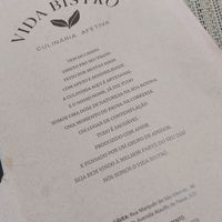  at Vida Bistro in Rio De Janeiro