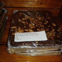 Peanut butter brownie at The Green Guerrilla Deli in Durham