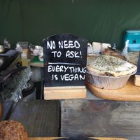 Such a range - and all vegan! at The Green Guerrilla Deli in Durham