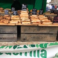 Market square. Also @ indoor market. at The Green Guerrilla Deli in Durham