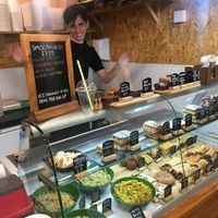 The one inside. Nice people. at The Green Guerrilla Deli in Durham