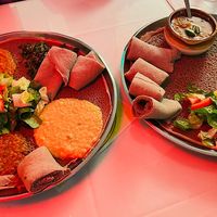 Veggie combo   at Lalibela Restaurant in Columbus