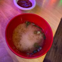 Miso and ketchup?   at Bibimbap in Glasgow