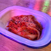 Kimchi  at Bibimbap in Glasgow