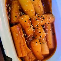 Tteok-beokki at Bibimbap in Glasgow