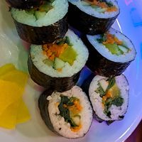 Gimbap at Bibimbap in Glasgow