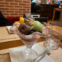 Parfait at Premarché Alternative Diner in Kyoto