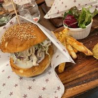 Kitchen Barbarian Burger  at Premarché Alternative Diner in Kyoto