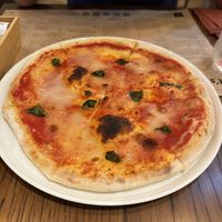Pizza Margherita  at Premarché Alternative Diner in Kyoto
