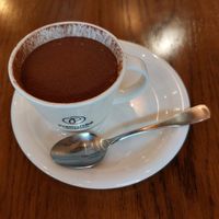 Delicious tiramisu (800¥) at Premarché Alternative Diner in Kyoto