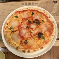Margherita Pizza  at Premarché Alternative Diner in Kyoto
