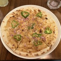 Tuna Pizza  at Premarché Alternative Diner in Kyoto